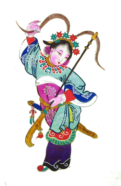 女门神穆桂英